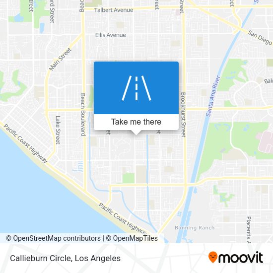 Mapa de Callieburn Circle