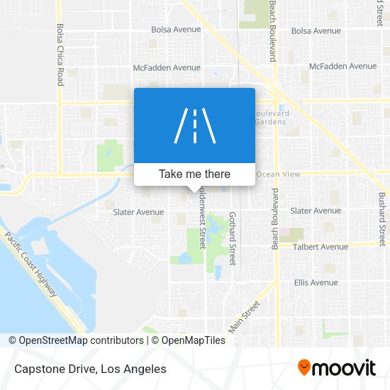Mapa de Capstone Drive