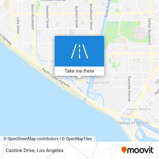 Mapa de Castine Drive