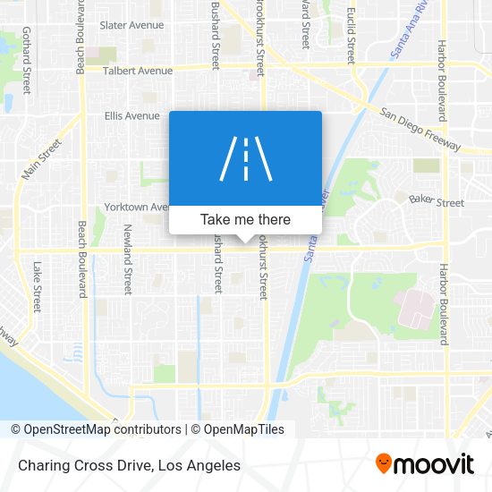 Charing Cross Drive map