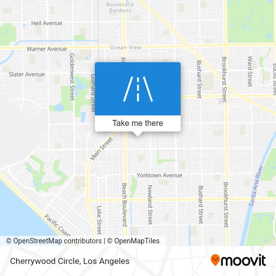 Cherrywood Circle map