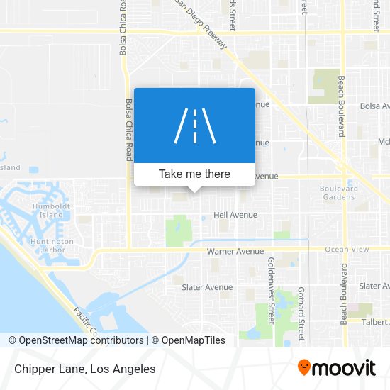 Mapa de Chipper Lane