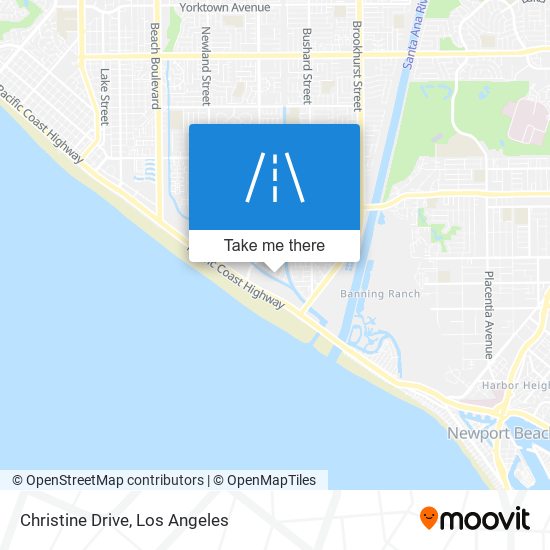 Mapa de Christine Drive