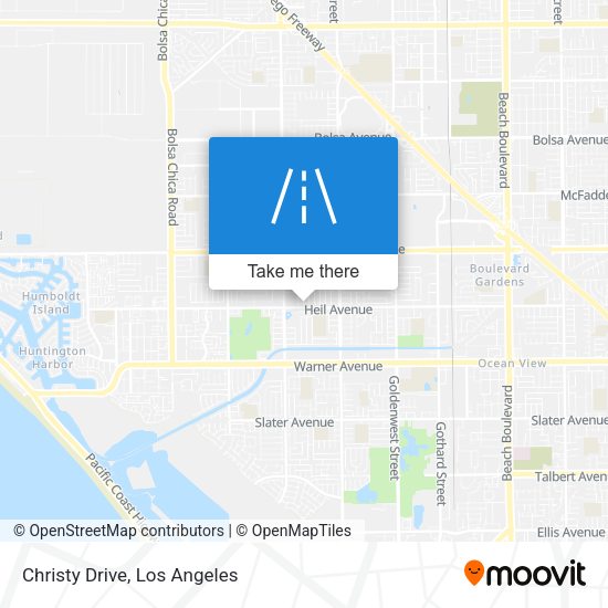 Mapa de Christy Drive