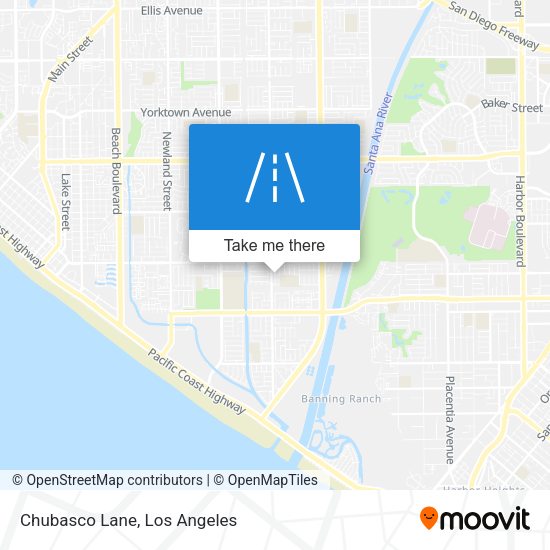 Mapa de Chubasco Lane