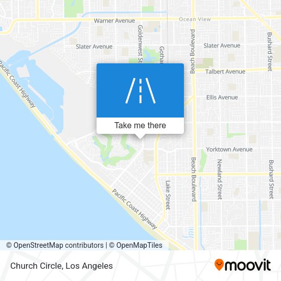 Mapa de Church Circle