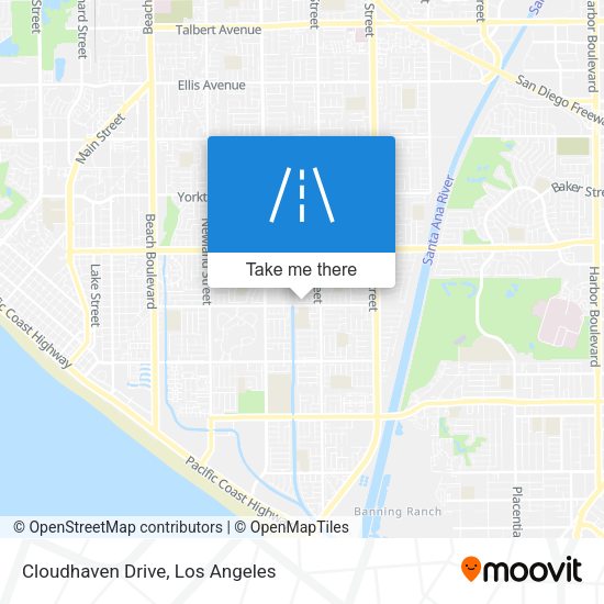 Cloudhaven Drive map