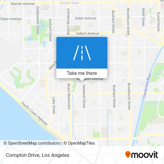 Mapa de Compton Drive