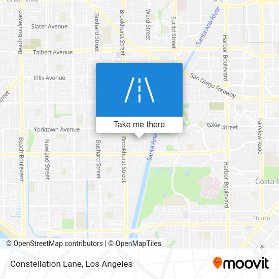 Constellation Lane map