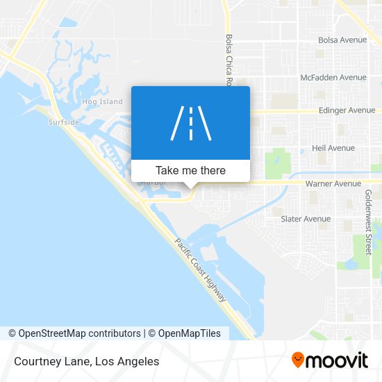 Mapa de Courtney Lane