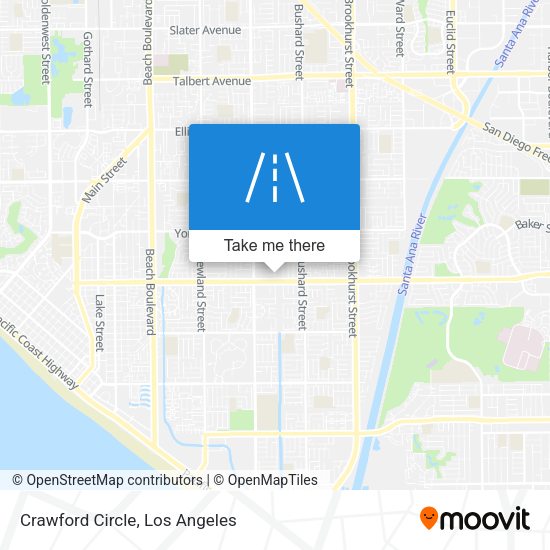 Mapa de Crawford Circle