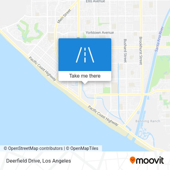 Deerfield Drive map