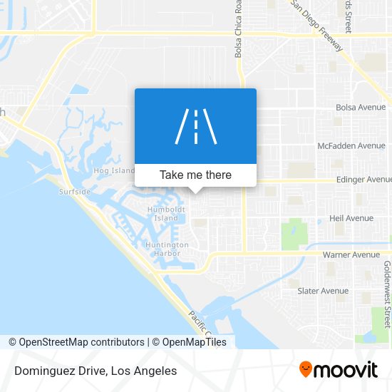 Mapa de Dominguez Drive