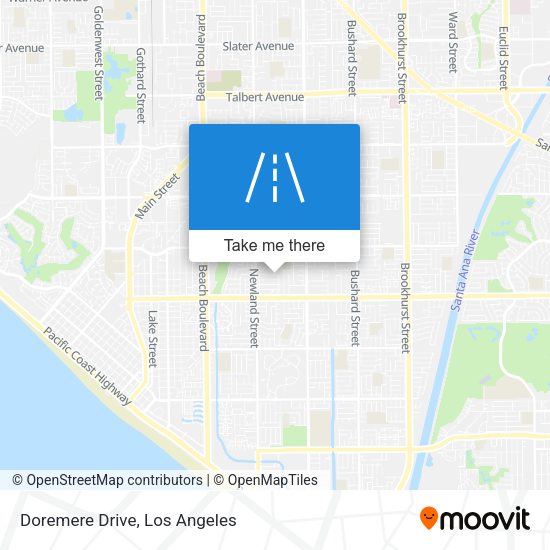 Mapa de Doremere Drive
