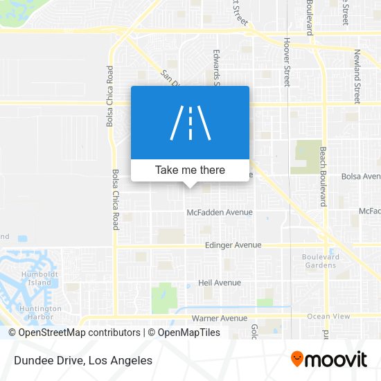 Mapa de Dundee Drive