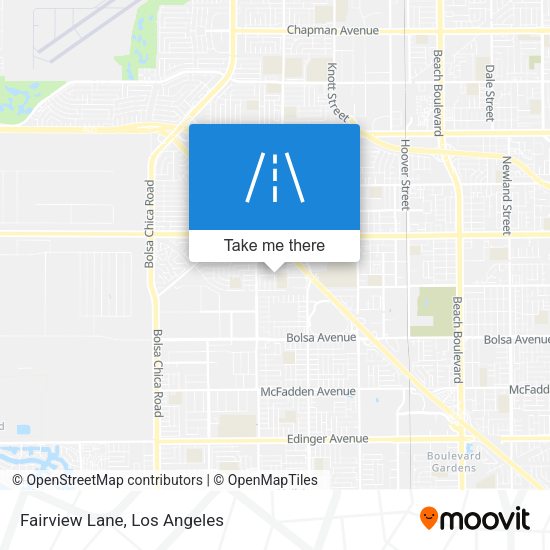Mapa de Fairview Lane