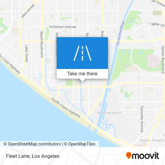 Fleet Lane map