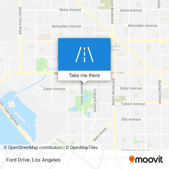 Ford Drive map