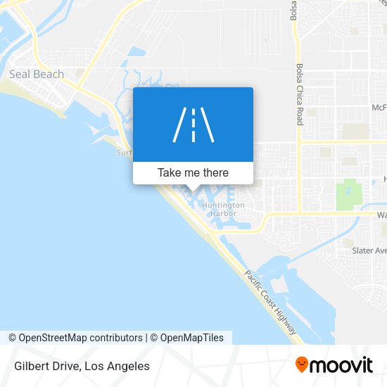 Mapa de Gilbert Drive