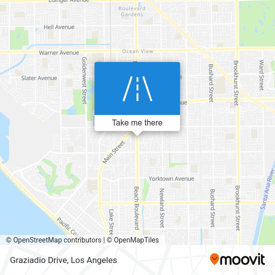 Mapa de Graziadio Drive