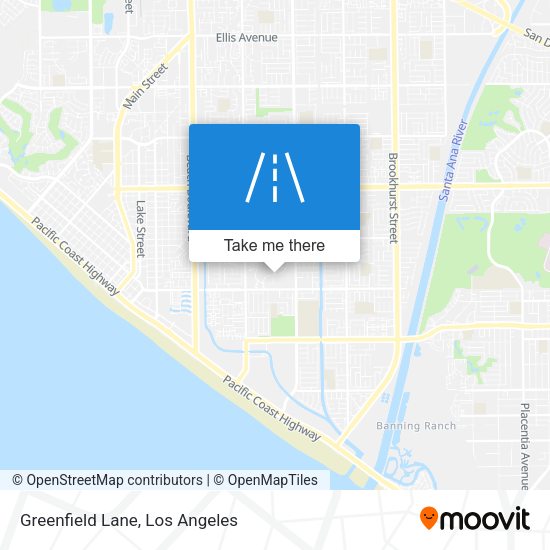 Mapa de Greenfield Lane