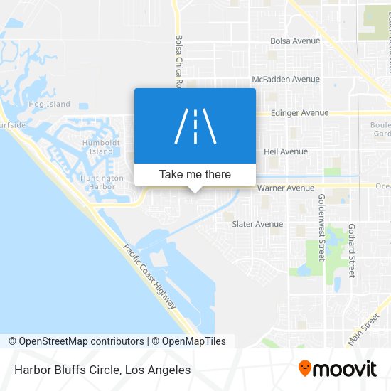 Harbor Bluffs Circle map