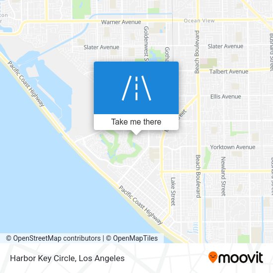 Mapa de Harbor Key Circle