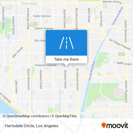 Hartsdale Circle map