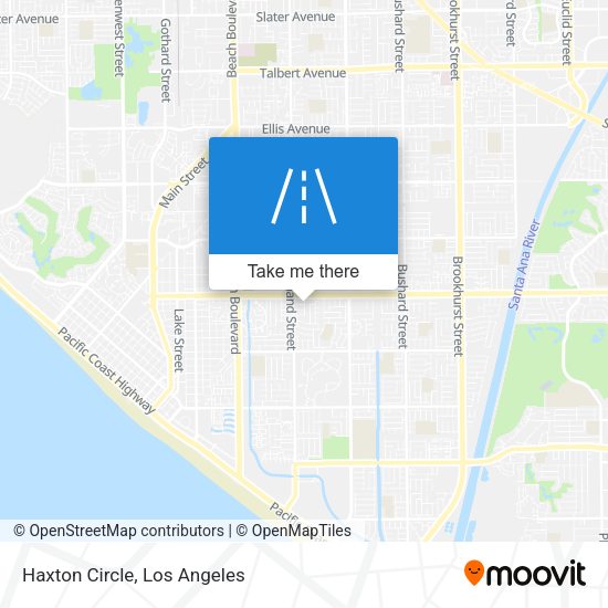 Mapa de Haxton Circle
