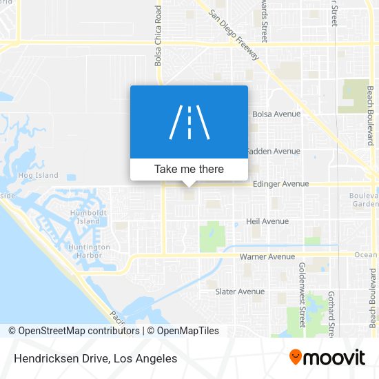 Hendricksen Drive map