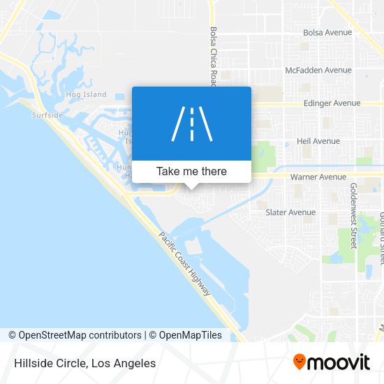 Mapa de Hillside Circle