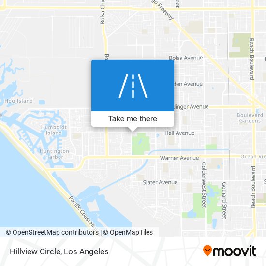 Hillview Circle map