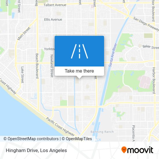 Mapa de Hingham Drive