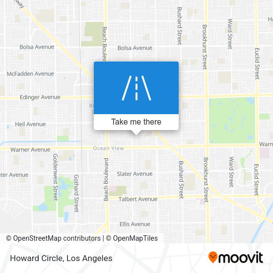 Mapa de Howard Circle