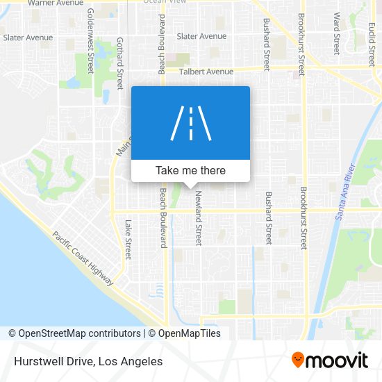 Mapa de Hurstwell Drive
