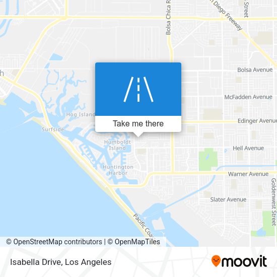 Mapa de Isabella Drive