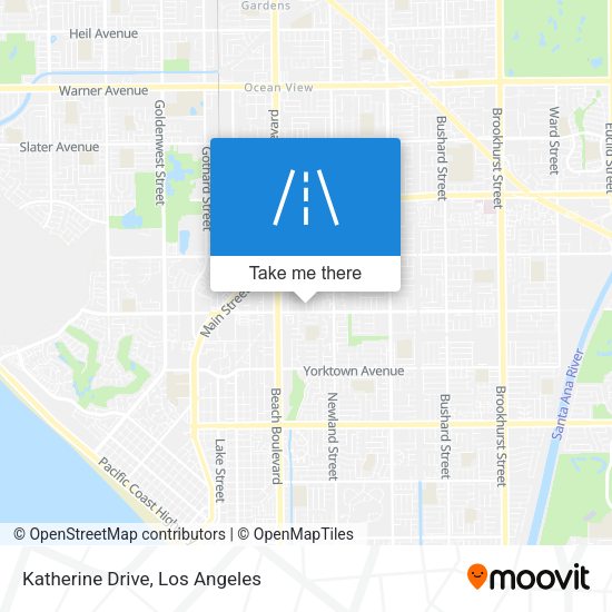 Mapa de Katherine Drive