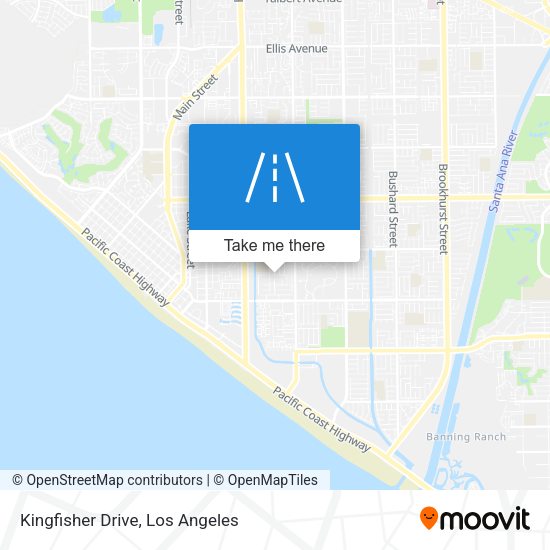 Kingfisher Drive map