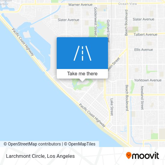 Larchmont Circle map