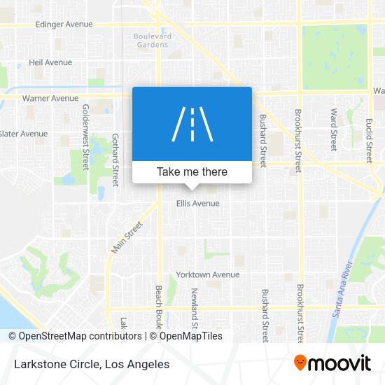 Mapa de Larkstone Circle