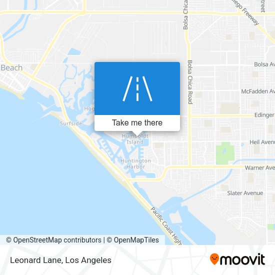Leonard Lane map