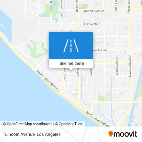 Mapa de Lincoln Avenue