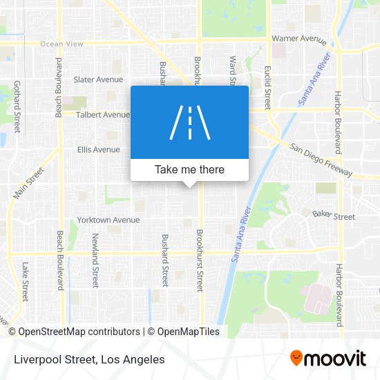 Mapa de Liverpool Street