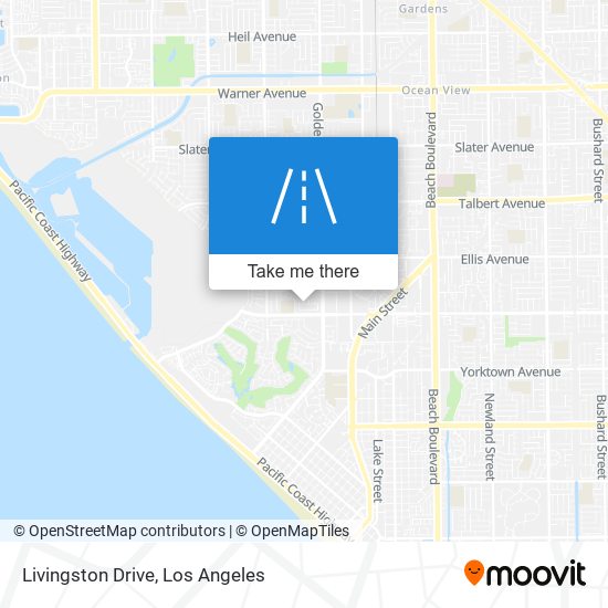 Mapa de Livingston Drive