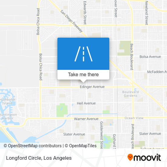Mapa de Longford Circle