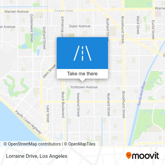 Mapa de Lorraine Drive