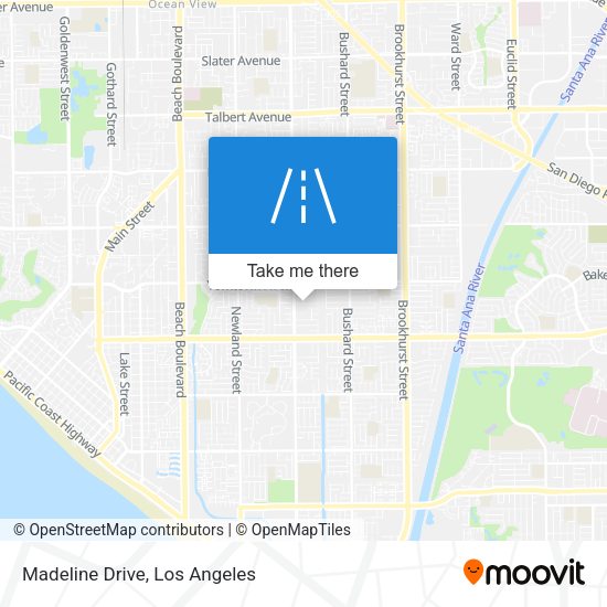 Madeline Drive map