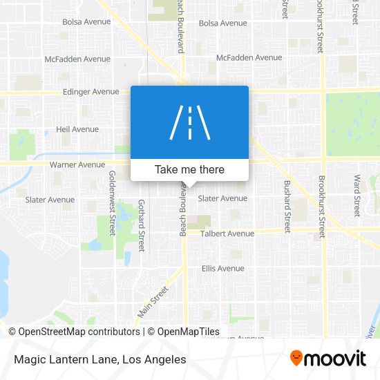Mapa de Magic Lantern Lane