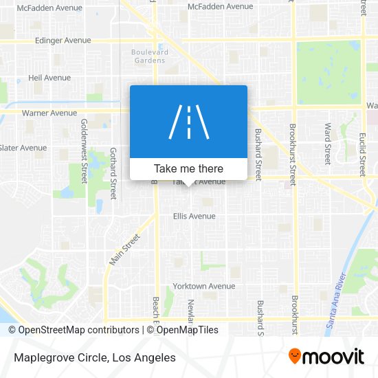 Mapa de Maplegrove Circle