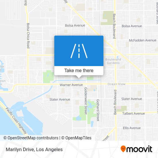 Mapa de Marilyn Drive